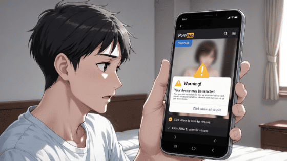 pornhub ウイルス