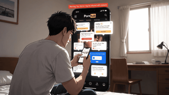 pornhub ウイルス