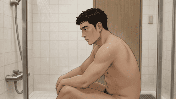 射精後に手を止めずに亀頭を責めるやり方