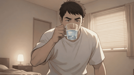 射精後に手を止めずに亀頭を責めるやり方