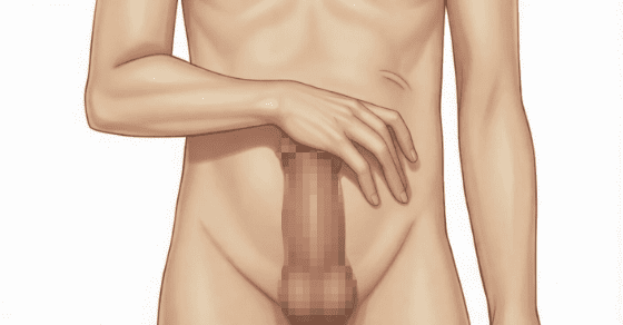 射精後に手を止めずに亀頭を責めるやり方