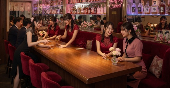 スナキャバの店内